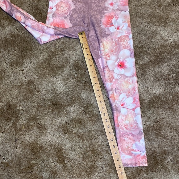 Evolution and Creation Floral High Waisted Leggings - Picture 5 of 6